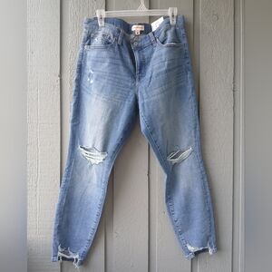 Lucky Brand Ava Mid Rise Skinny Jeans - Size 14